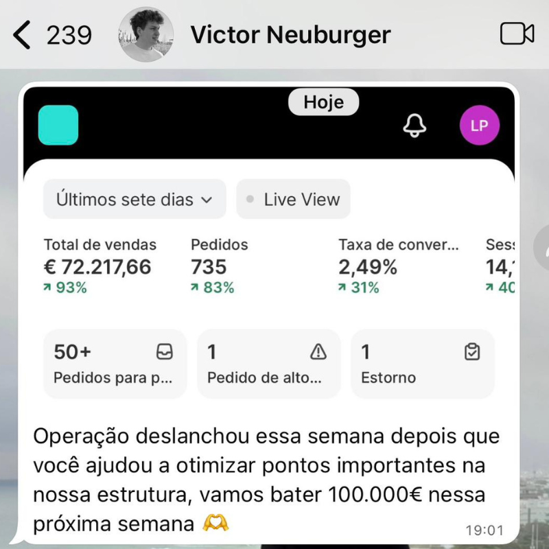 Feedback Victor Neuburger